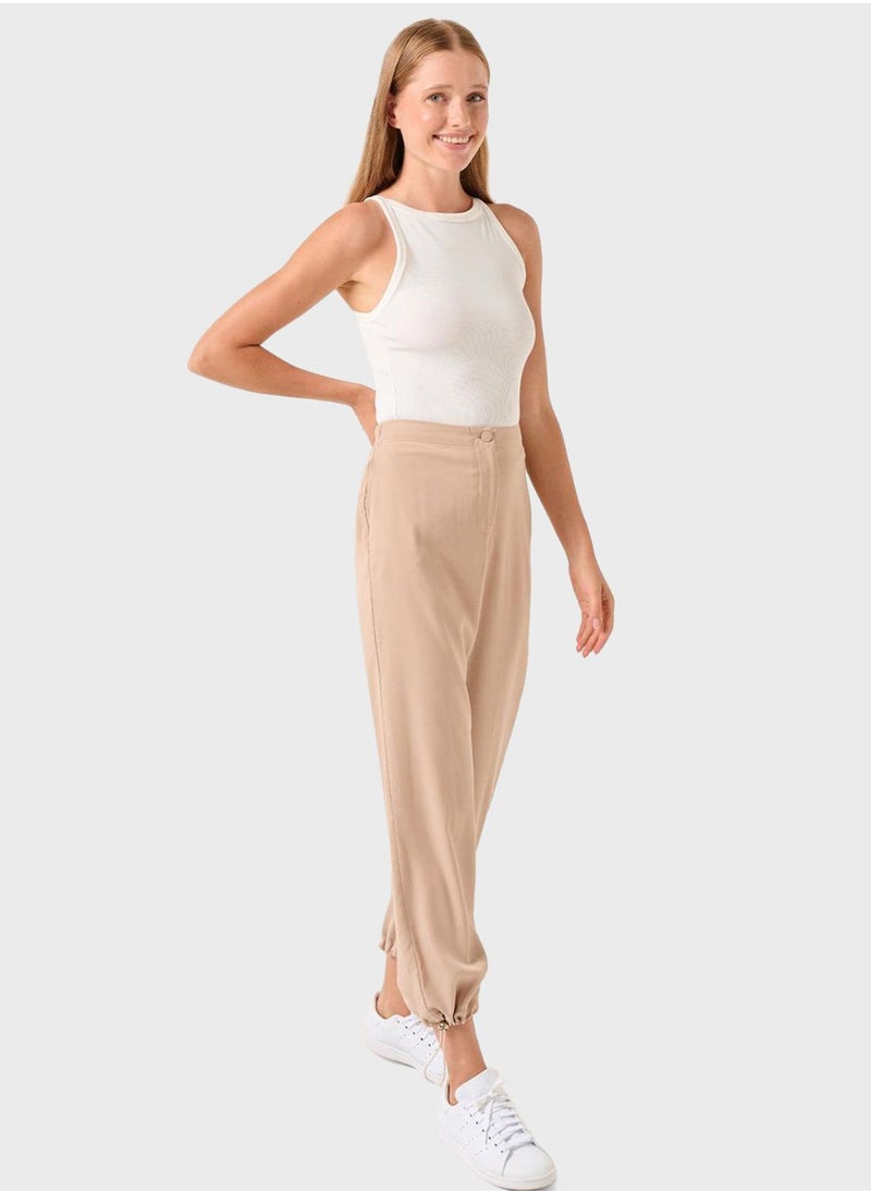 Jimmy Key High Waist Cuffed Pants  - Image 2