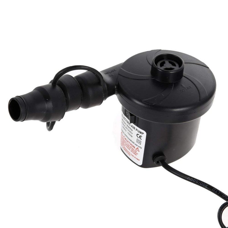 Crownish AC Electric Vacuum Air Pump - Quickly Inflates/Deflates Sofa, Bed, Swimming Pool Tubes, Toys,Air Bags, Mattresses (Multi-Colour) - Image 2