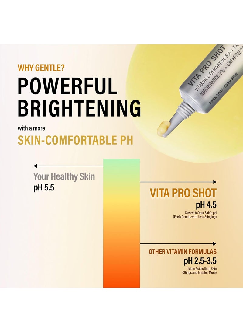 epii Vita Pro Shot Vitamin C Brightening Serum 20ml – Dark Spot & Hyperpigmentation Serum with Tranexamic Acid, Niacinamide & Caffeine | Korean Skincare for Uneven Skin Tone, Dullness & Radiance - Image 3
