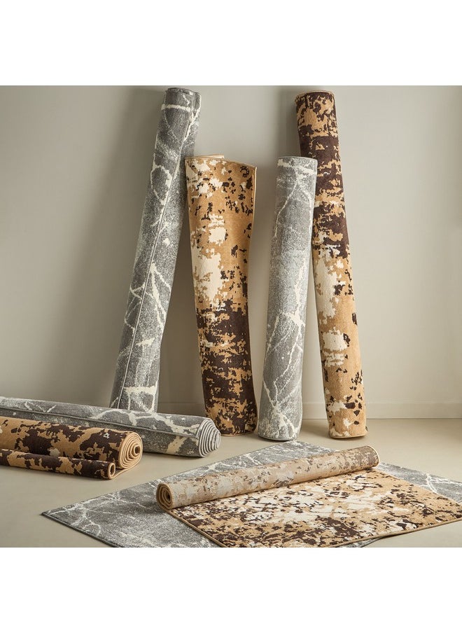 Home Box - Vienna Feza Microfiber Textured Rug 120 x 170 cm - Image 1