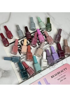 REAL BEAUTY 24-Piece Nail Polish Set Multicolour  - Image 2