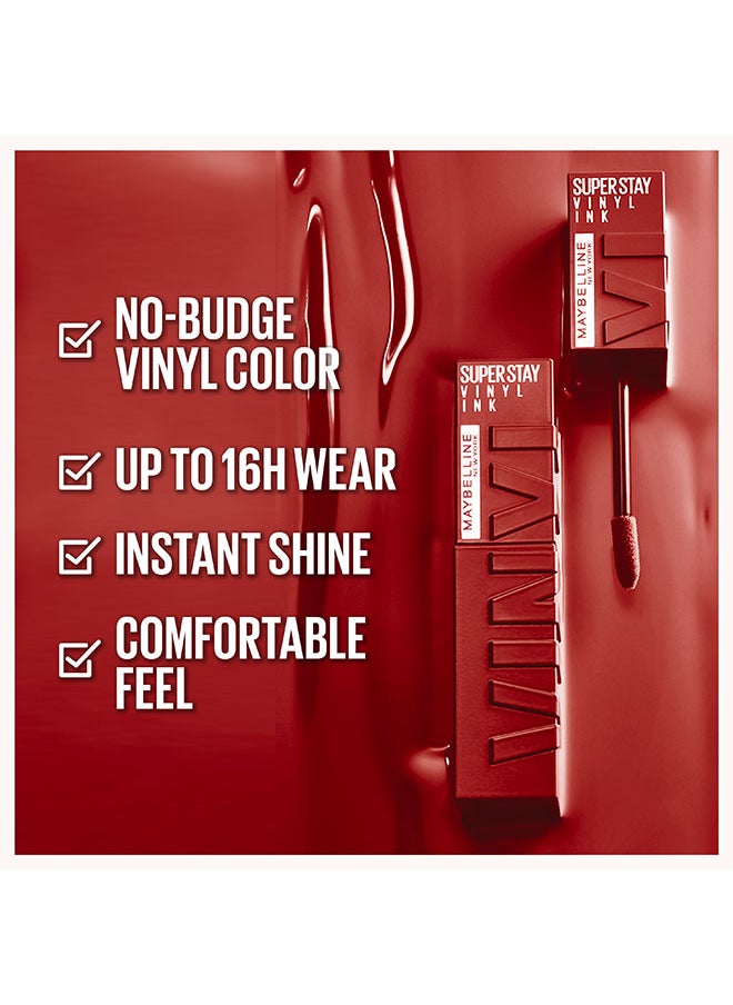 MAYBELLINE NEW YORK 3 Pieces SuperStay Vinyl Ink Lipstick Set - Coy, Lippy, Witty  - Image 3
