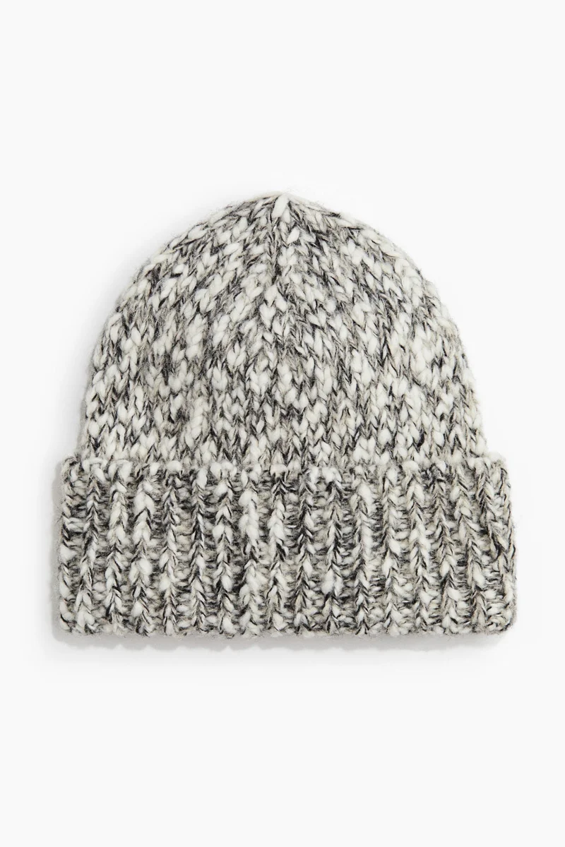 اتش اند ام قبعة بيني بحبكة سميكة