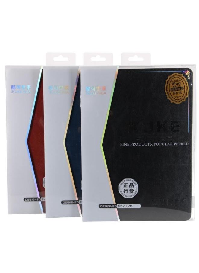 2024 IPad Air6 Kuke For Apple Series Tablet Protective Case Padair13 Leather Case Pro11 Business Case-Color:Brown (with Packaging)-Applicable Models:Ipadpro 11 2024 Only