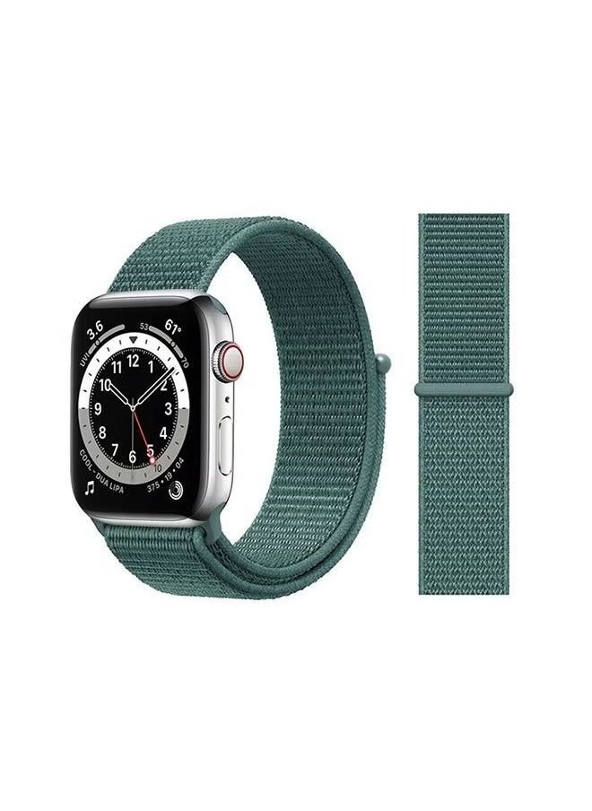 vesus - Replacement Band For Apple Watch Series 6/SE/5/4/3/2/1 Pine Green - Image 1