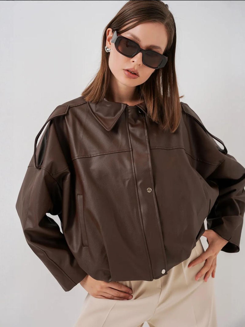 BIG DART BDART Oversized Zip-Up Jacket - Image 3