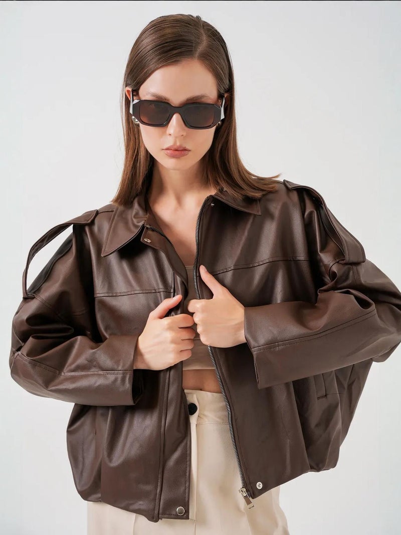 BIG DART BDART Oversized Zip-Up Jacket - Image 1