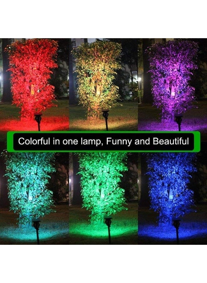 Generic SAFENHAND Solar Powered Colour Changing Outdoor Spot Lights, Waterproof Landscape Spotlights, 7 Colours (2)  - Image 4