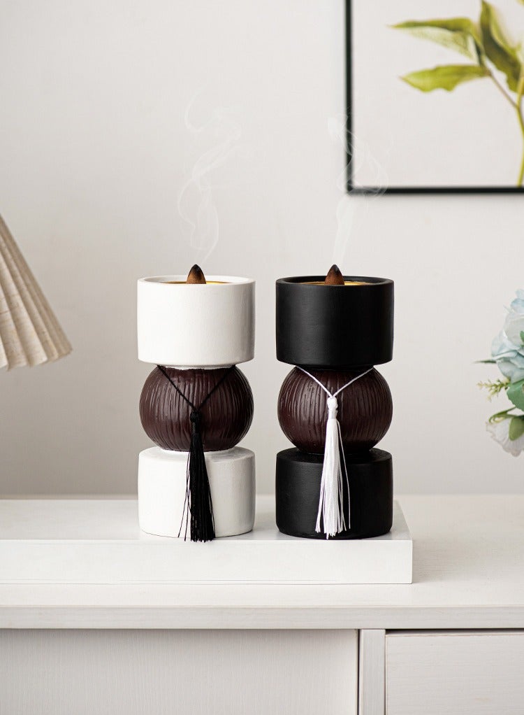 Incense burner Holder, home atmosphere decoration,three layers design,7.8*16.8 cm  - Image 3