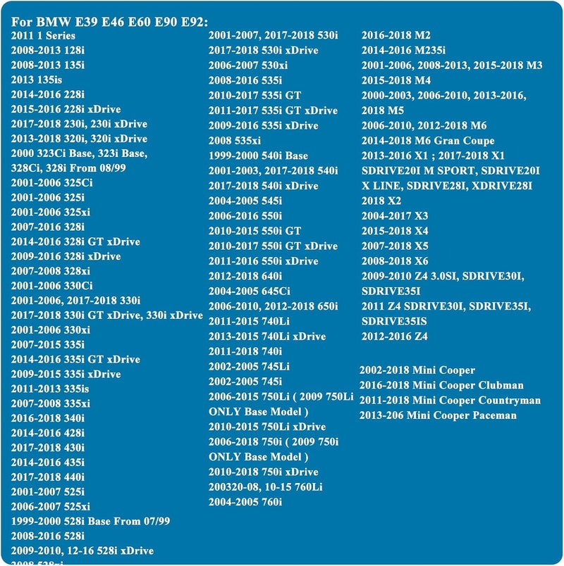 X4XZ غطاء خزان الوقود، غطاء الوقود لسيارات ميني كوبر وBMW X1 X2 X3 X4 X5 X6 128i 135i 228i 320i 323i 325i xi 328i 330i 335i 428i 525i 528i 530i 535i gt 645ci 650i 740i 745i 750i E39 E46 E60 E90 والمزيد 16117222391 - Image 2