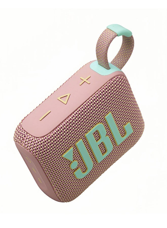JBL Go4-Portable Waterproof and Dustproof Wireless Bluetooth Speaker, Big Pro Sound with Punchy bass,Built-in long-lasting battery, Made in Part with Recycled Materials Pink - Image 2