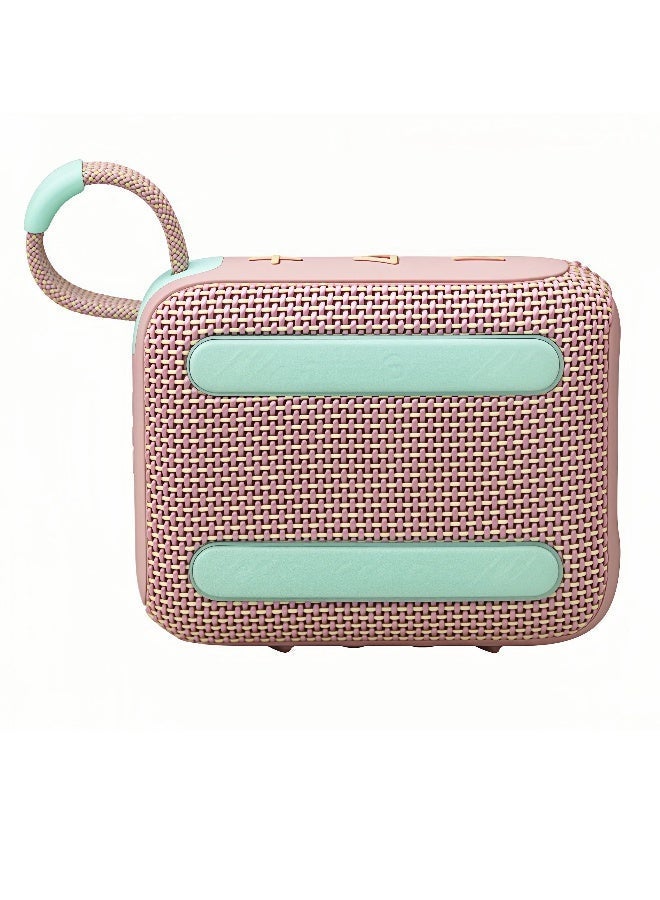 JBL Go4-Portable Waterproof and Dustproof Wireless Bluetooth Speaker, Big Pro Sound with Punchy bass,Built-in long-lasting battery, Made in Part with Recycled Materials Pink - Image 5