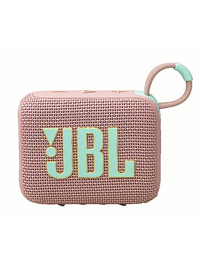 JBL Go4-Portable Waterproof and Dustproof Wireless Bluetooth Speaker, Big Pro Sound with Punchy bass,Built-in long-lasting battery, Made in Part with Recycled Materials Pink - Image 4