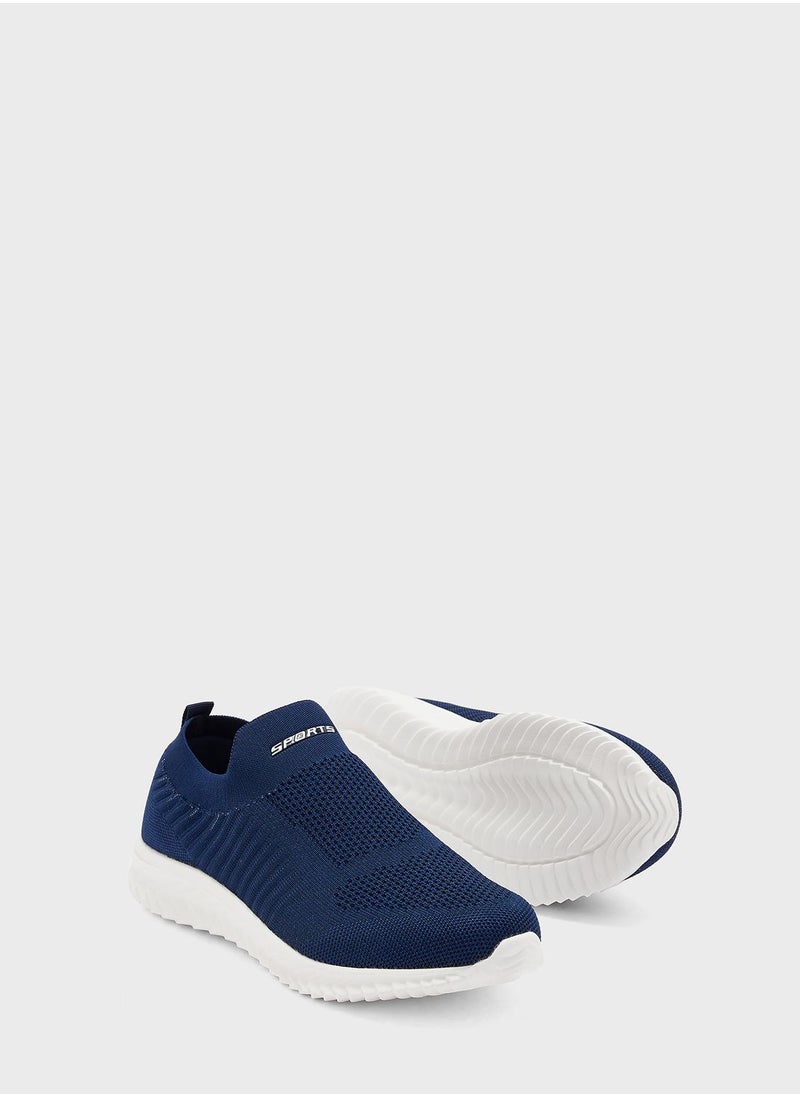 Seventy Five - Knitted Comfort Slip Ons - Image 1