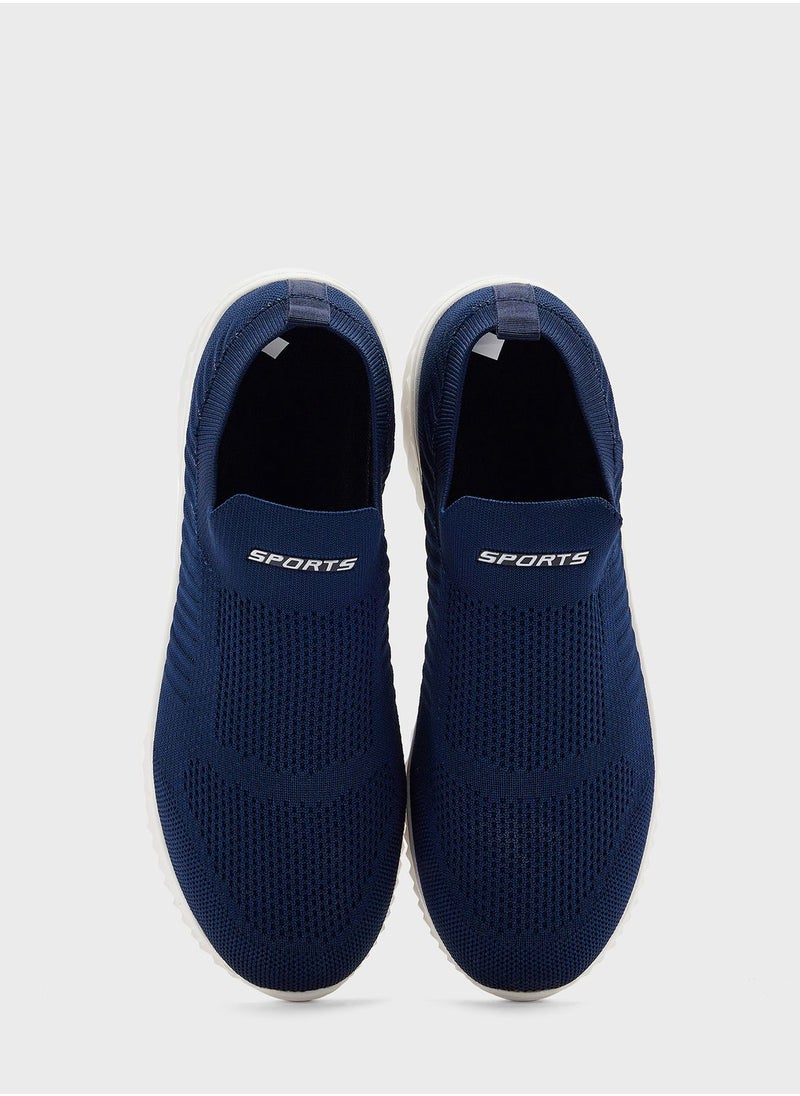 Seventy Five - Knitted Comfort Slip Ons - Image 1