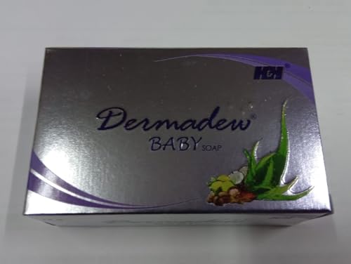 Dermadew Baby soap - pack of 6 x 75gm - Image 2