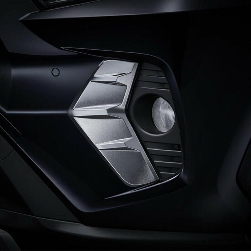 QASULER Chromium Fog Light Lamp Cover for Toyota RAV4 2019-2020 - Image 4