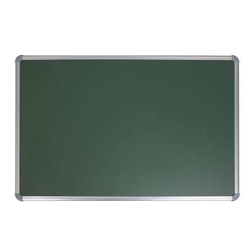 Roger & Moris Aluminium Framed Chalk Board - Non Magnetic, Lightweight for Home, Office and School (Green, Size : 2 feet x 1 Foot) - Image 1