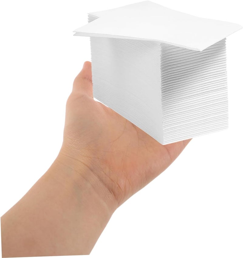 Thick White Disposable Napkins 100pcs 40x30cm Paper Guest Towels Decorative Hand Tissue for Party Wedding Bathroom Dinner Serviettes - Image 3