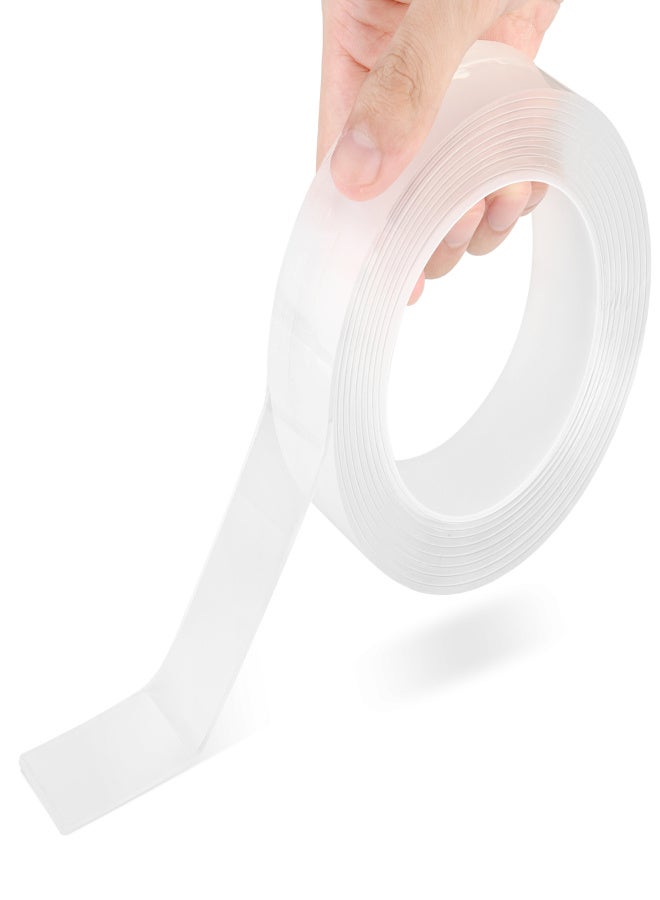 شريط لاصق مزدوج الجوانب شديد التحمل، قابل للإزالة، لا يترك أثراً، بتقنية النانو اللاصقة - 5 أمتار