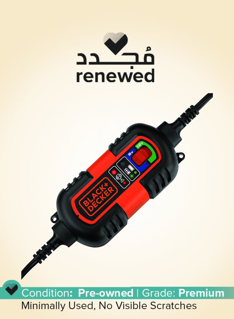 BLACK+DECKER Renewed - 6V and 12V Battery Charger/Maintainer (BM3B) - Image 1