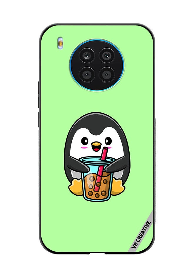 VR CREATIVE - Protective Case Cover For Honor 50 Lite Penguin Cola Design Multicolour - Image 1