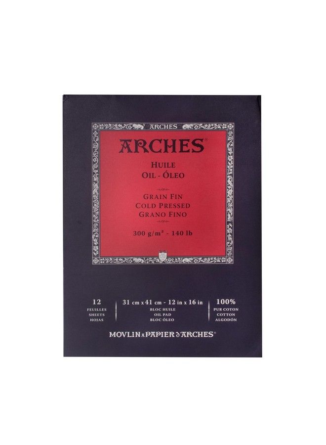 Arches Oil Painting Pad 12"X16" - Image 1
