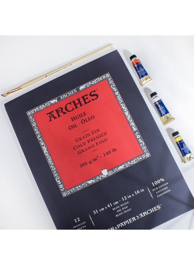 Arches Oil Painting Pad 12"X16" - Image 3