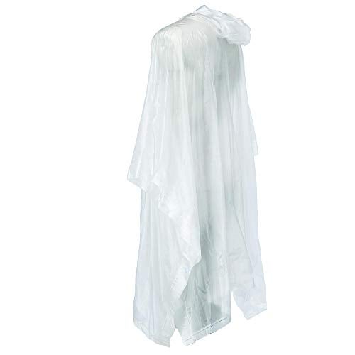 Jerry Leigh Disney Classic Mickey Mouse Rain Poncho, Clear (Adult) - Image 2