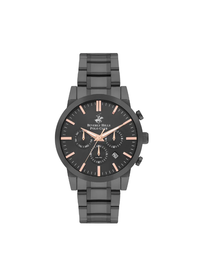 BEVERLY HILLS POLO CLUB BEVERLY HILLS POLO CLUB Men's Multi Function Grey Dial Watch - BP3408X.060
