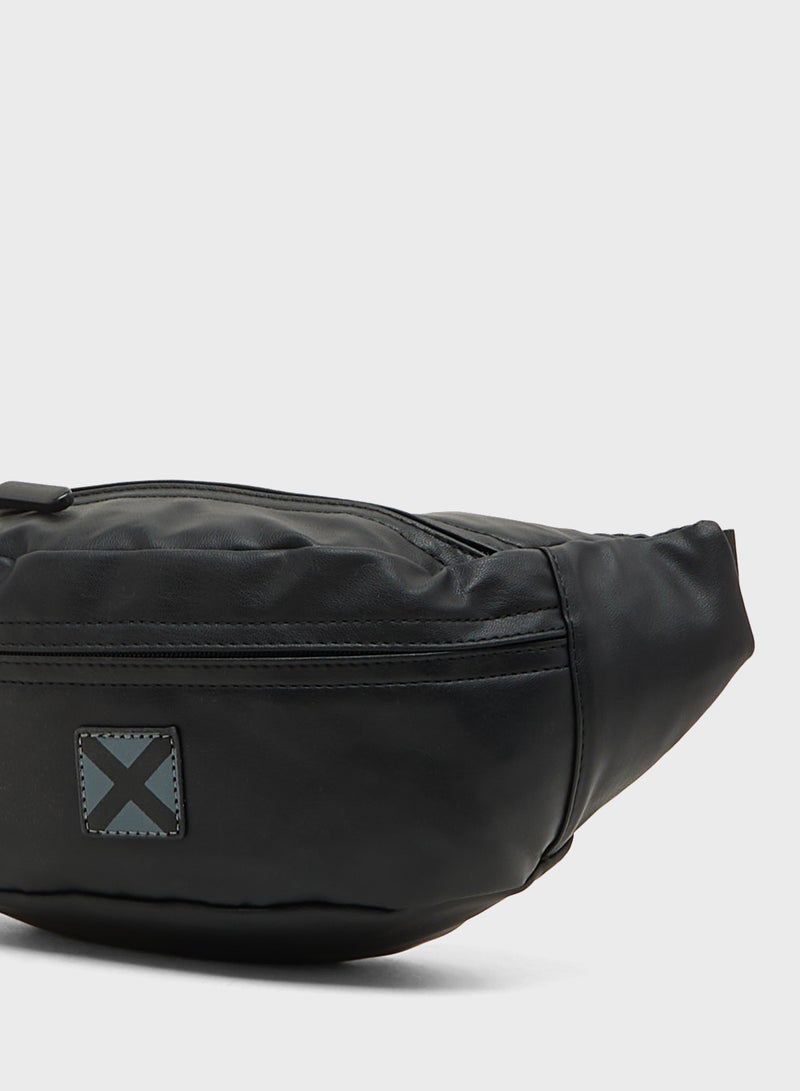 Robert Wood Casual Crossbody Waist Bag - Image 4