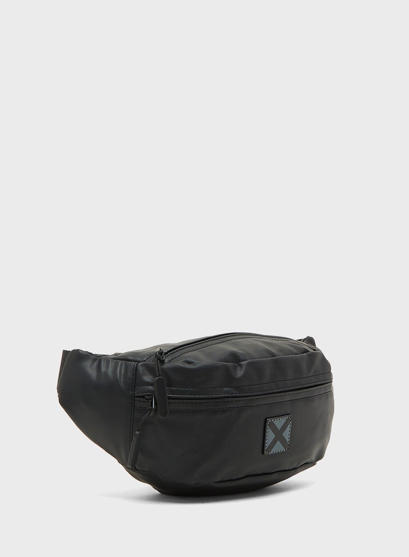 Robert Wood Casual Crossbody Waist Bag - Image 3