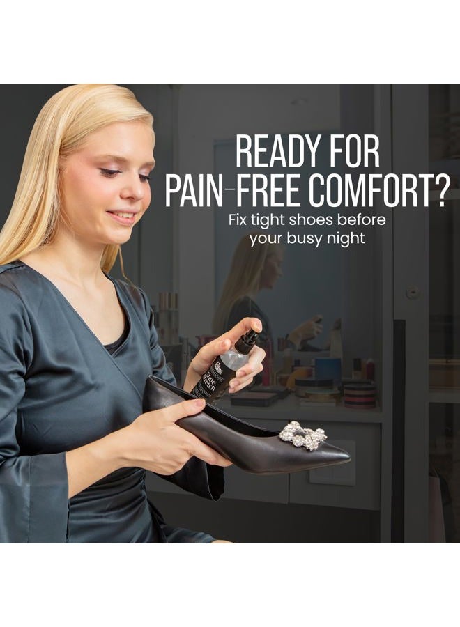 FOOTMATTERS رذاذ تمديد الأحذية والجزمة الاحترافي من فوت ماترز - مرطب وموسع للجلد، السويد، النوبوك، القماش - 118 مل - Image 4