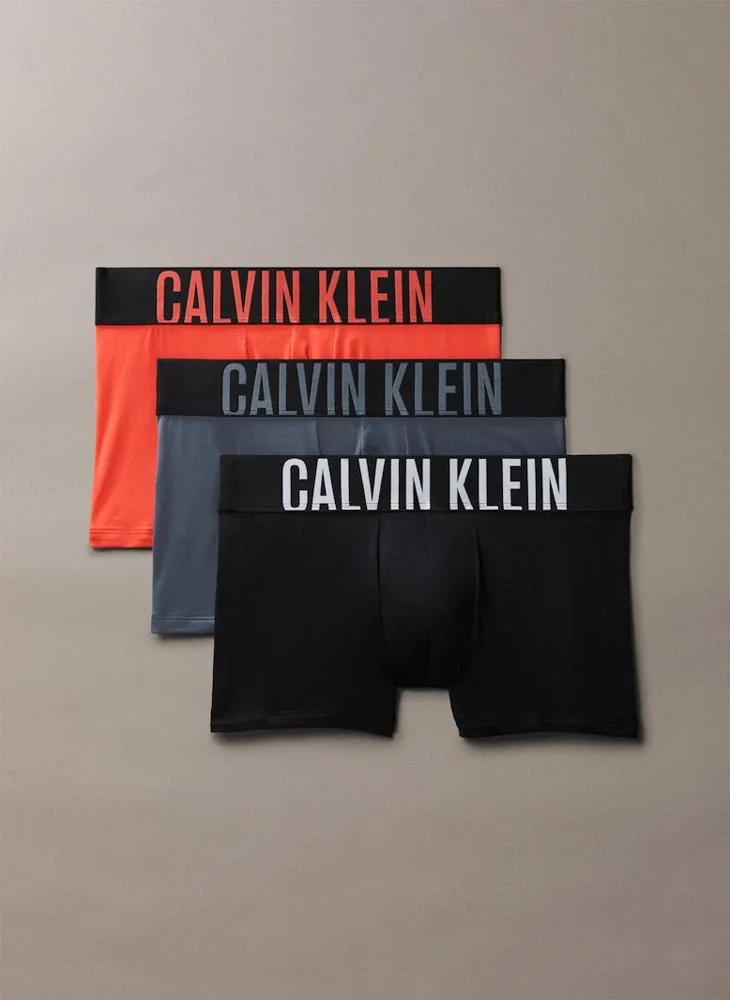 CALVIN KLEIN 3 Pack Trunks - Intense Power Micro