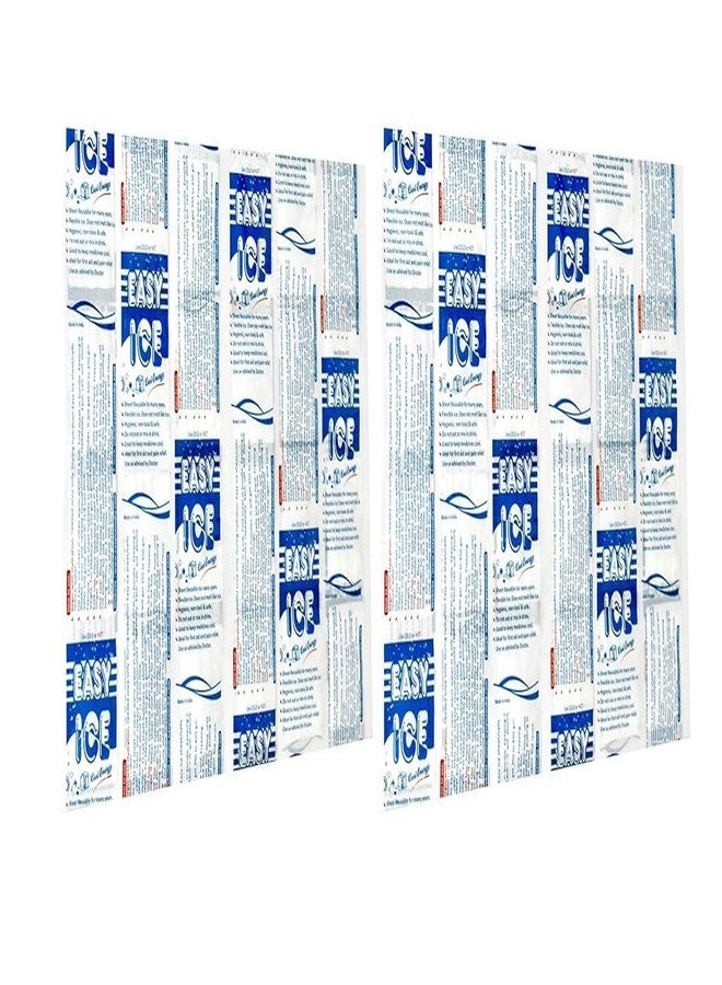 Easy Ice Reusable Ice Pack Soft Flexible Use Freezer Cold for Injuries Pain Relief,Tired Eyes,First Aid, Reduce Swelling or Soreness And Kitchen Use Also - Image 1