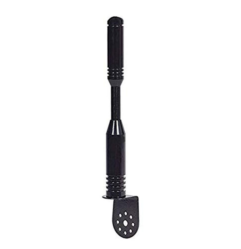 AOW Universal Black Sporty Antenna for Royal Enfield Electra 350 - Image 1