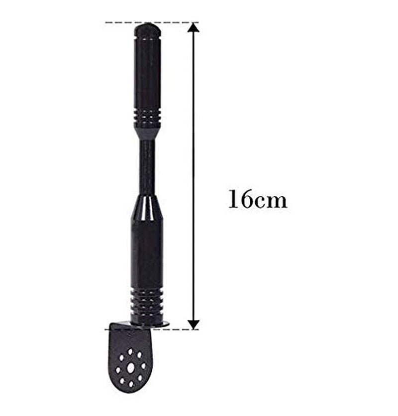 AOW Universal Black Sporty Antenna for Royal Enfield Electra 350 - Image 3