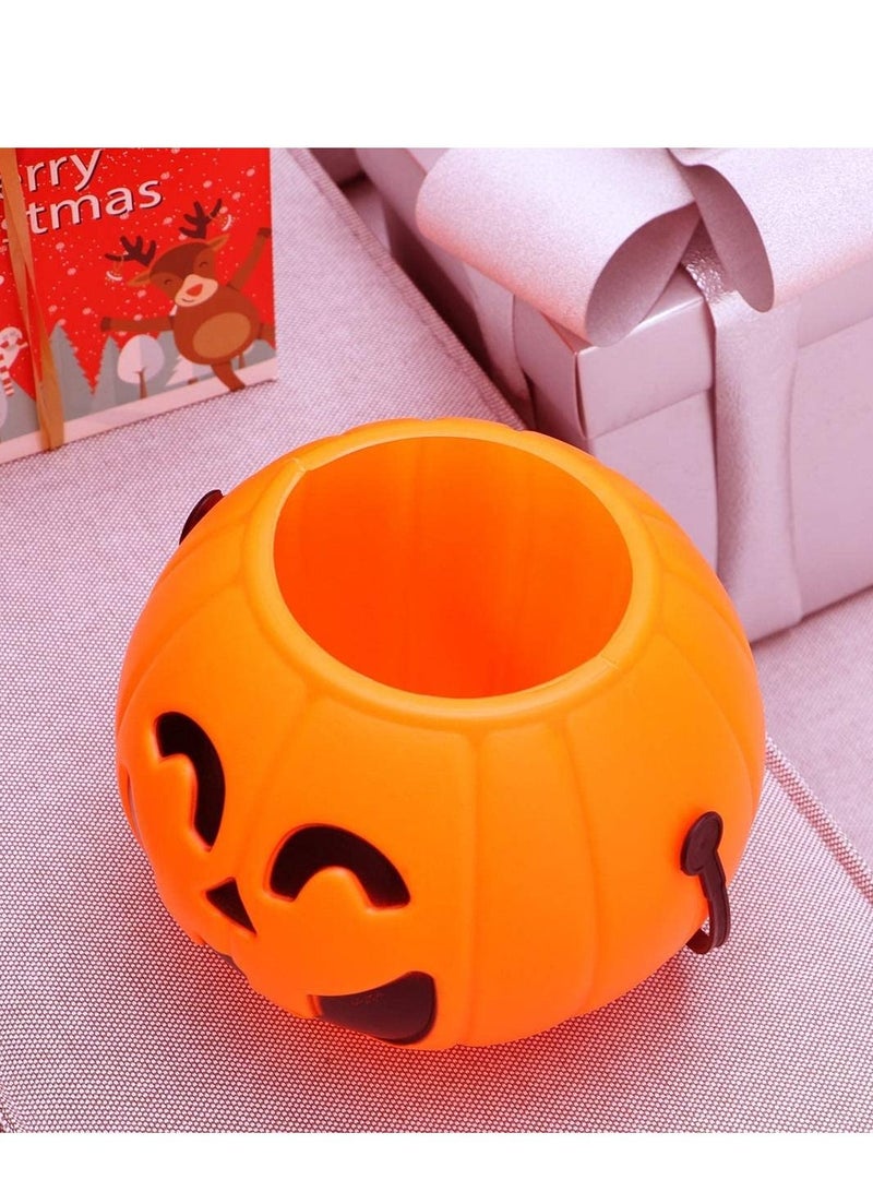 Brain Giggles Halloween Pumpkin Large Jack O' Lantern Candy Bucket 17cm Trick or Treat Bucket Halloween Decorations - Image 5
