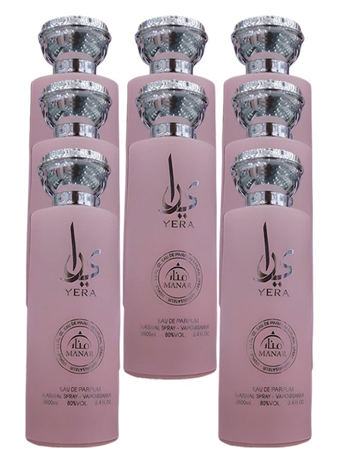 manar 8 Pieces Yera Perfume For Women 100ml EDT - Image 1