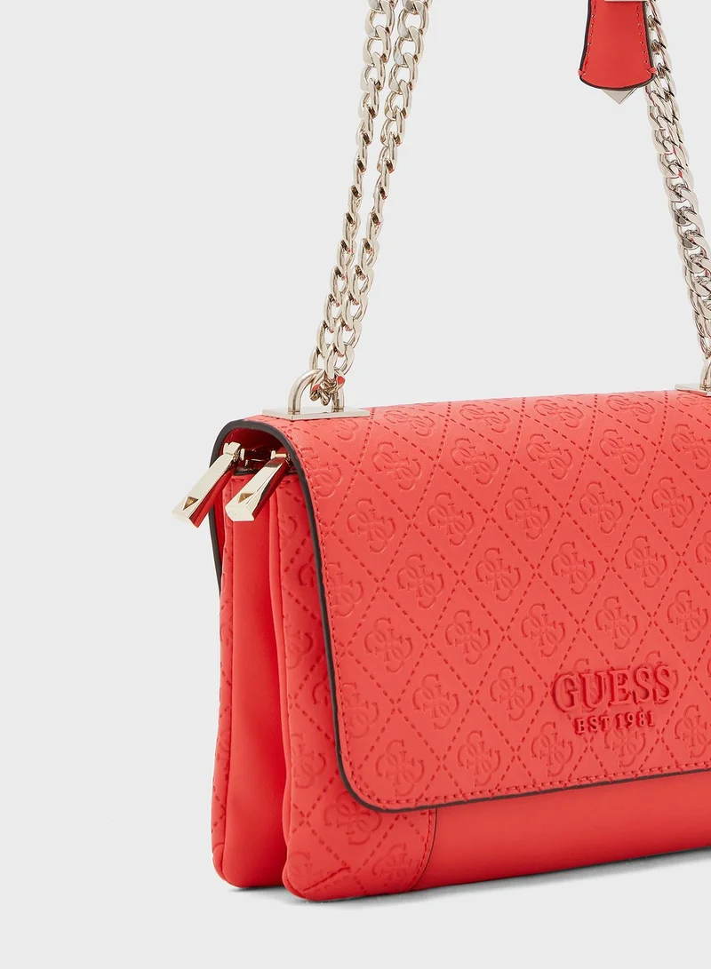 GUESS Holly Convertible Flap Over Crossbody