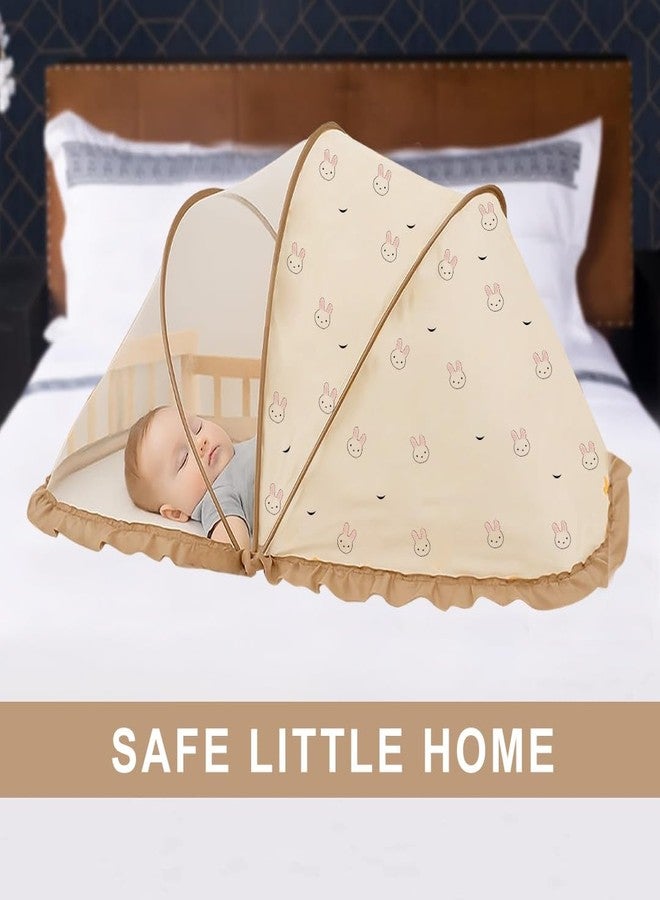 Tony Stark Folding Baby Mosquito Net, Bottomless Net for Infants with Honeycomb Mesh, Lightweight & Portable Mosquito Nets for Infants (Bunny Rabbit) - Image 3