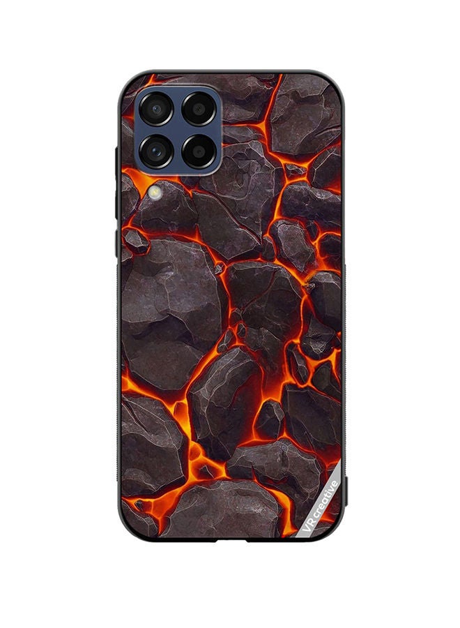 VR CREATIVE Protective Case Cover For Samsung Galaxy M53 Mattle Paint Texture Design Multicolour - Image 1