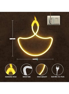 Generic Set of 2pc Diya Neon Sign - 30cm Warm White LED Light for Festivals & Events.  - Image 3