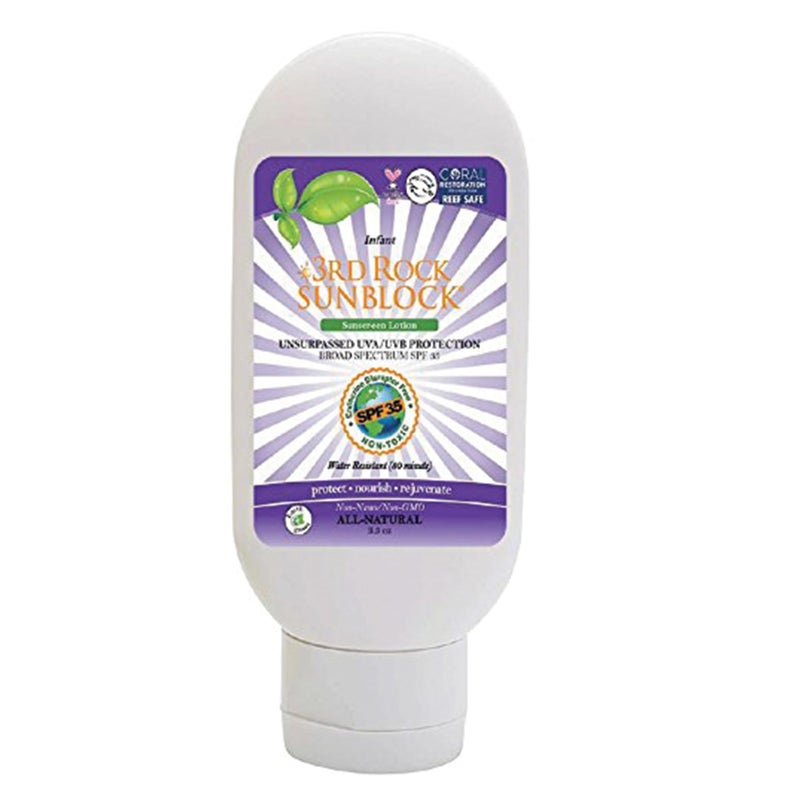 3rd Rock Essentials Sunblock For Kids - Safe, Toxin-Free And Natural Zinc Sunscreen For Infants And Children Single Item - Image 1