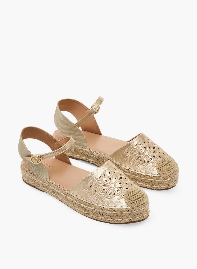 Le Confort Women Flatform Espadrille Sandals - Image 3