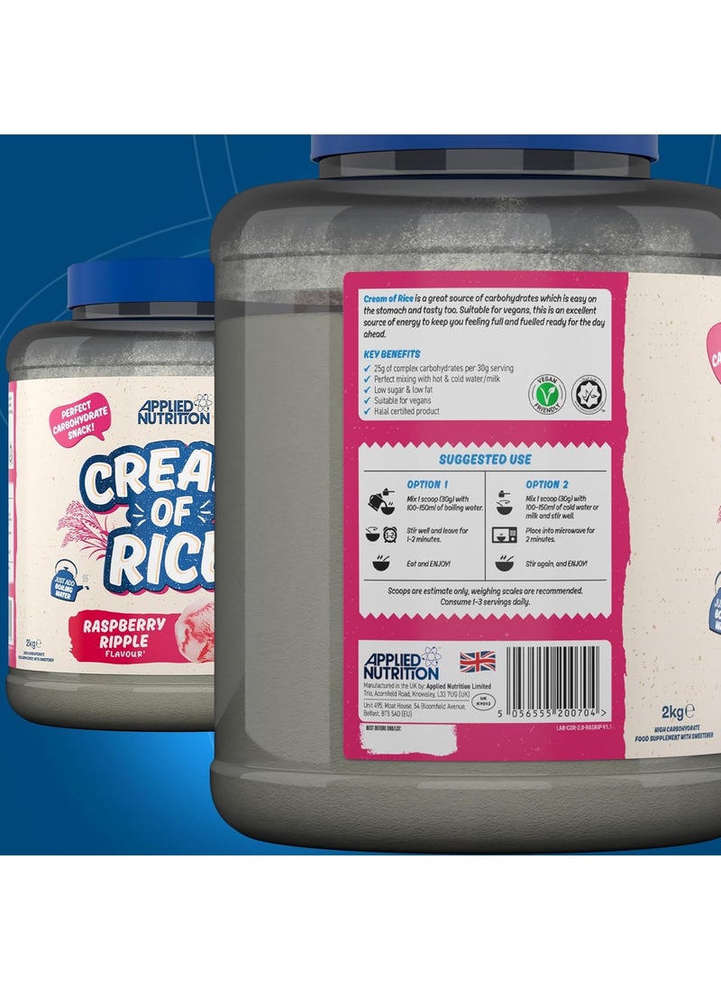 Cream Of Rice Raspberry Ripple 67 Servings 2Kg