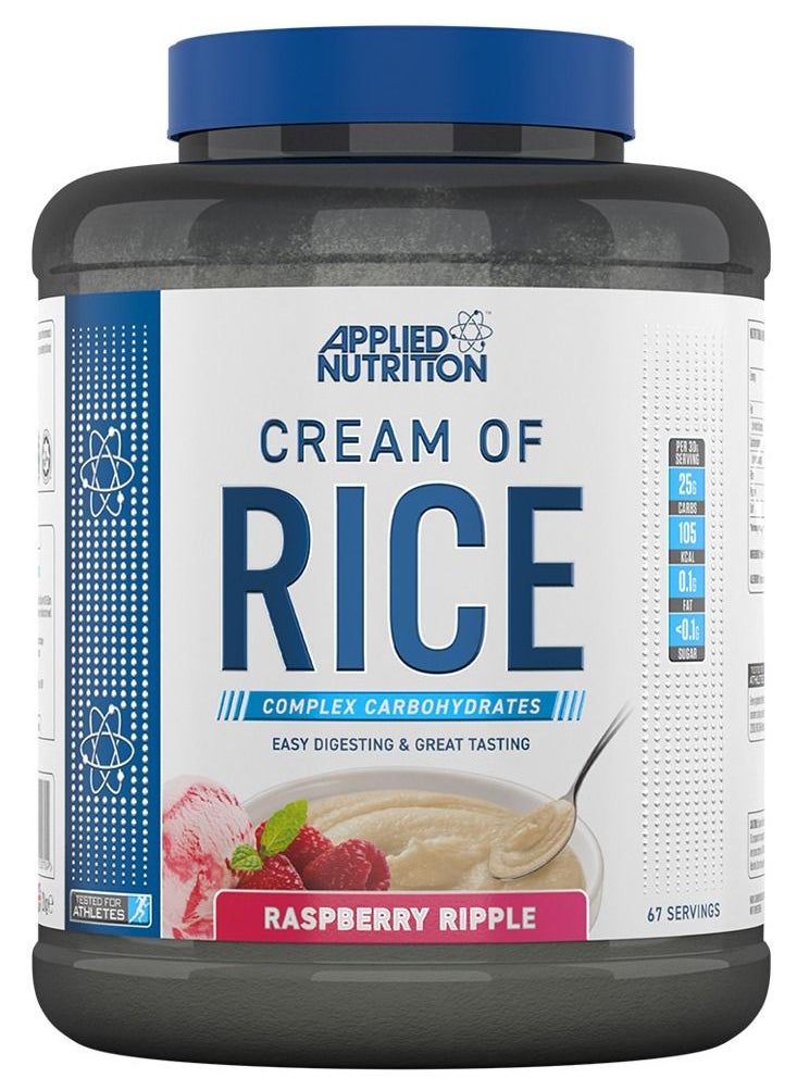 Applied Nutrition - Cream Of Rice Raspberry Ripple 67 Servings 2Kg - Image 1