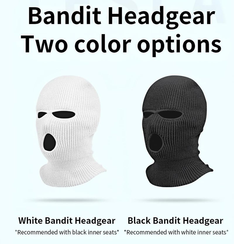 JNNJ 2 Pieces Breathable White Headrest Cover for Cars - Image 3