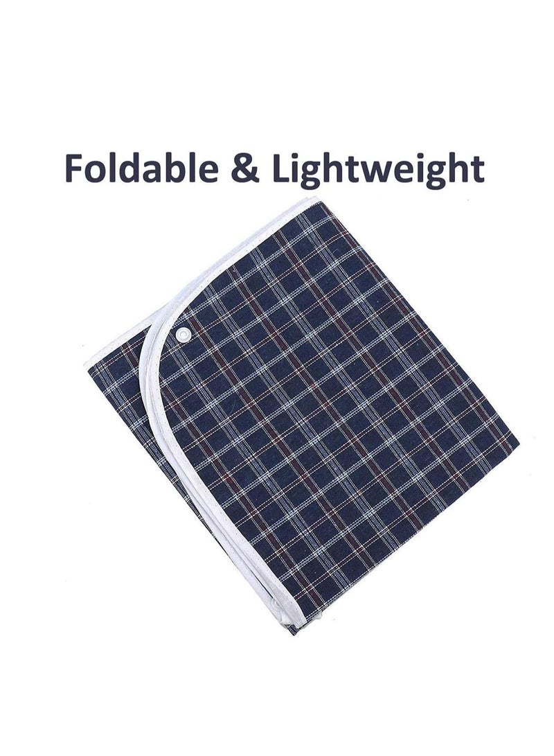 NIBEMINENT Adult Bibs, Waterproof Eldly Bib, Washable Dining Bibs Mealtime Bib Clothing Protector, for Elderly Men Women, Reusable Protector - Image 2