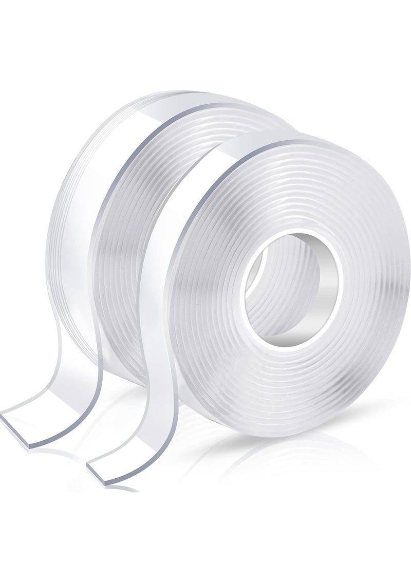 O Ozone - 5M Strong Adhesive Double Sided Tape Heavy Duty for Kitchen and Home Use, Transparent Traceless Acrylic Tape Strong Sealant Tape - Image 1